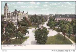 Aerial view,  Capitol Square,  Richmond,  Virginia,  00-10s