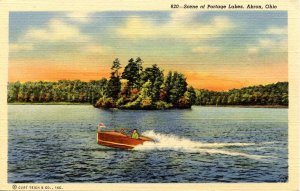 OH - Akron. Scene of Portage Lakes