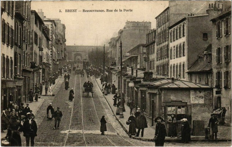 CPA Brest- Rue de la Porte FRANCE (1025671)
