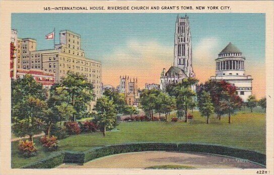 New York City International House Riverside Church And Grants Tomb