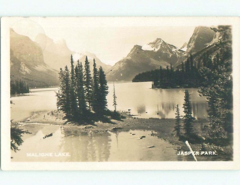 1940's rppc NICE VIEW Jasper Park Alberta AB W0948