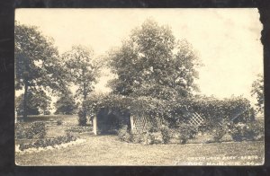 RPPC DES MOINES IOWA GREENWOOD PARK VINTAGE REAL POSTCARD KRUXO