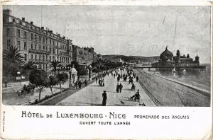 CPA Hotel de Luxembourg NICE - Promenade des Anglais - Ouvert toute (351131)