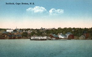 Vintage Postcard Baddeck Cape Breton N. S. Nova Scotia Canada CAN