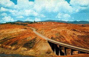 Tennessee U S 64 Through The Copper Basin Between Copperhill and Ducktown