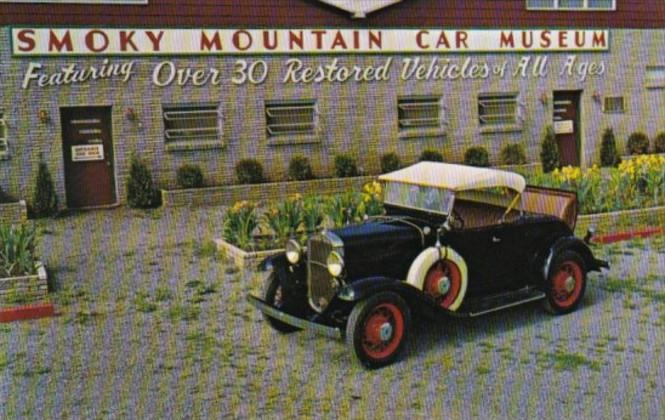 1931 Chevrolet De-Luxe Roadster Smoky Mountain Car Museum Pigeon Forge Tennessee