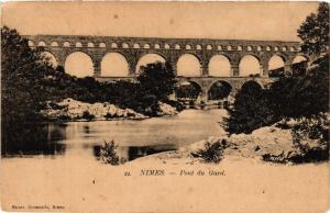 CPA NIMES - PONT-du-GARD (458830)