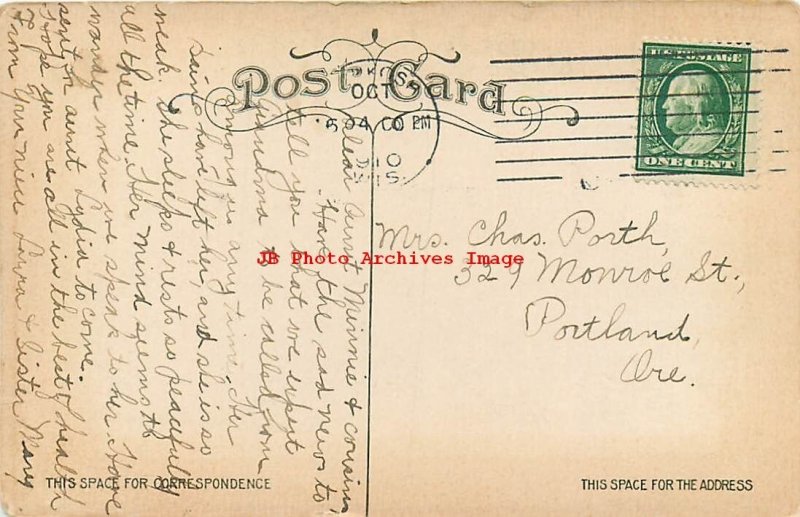 WI, Oshkosh, Wisconsin, Normal School, Exterior View, 1910 PM, Kropp No 5628