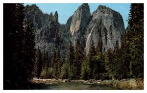 Postcard NATURE SCENE Yosemite National Park California CA AS9583