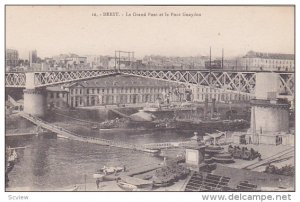 BREST, Le Grand Pont et le Pont Gueydon, Finistere, France, 00-10s