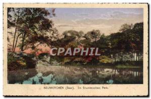 Old Postcard Neunkirchen Stummschen Im Park