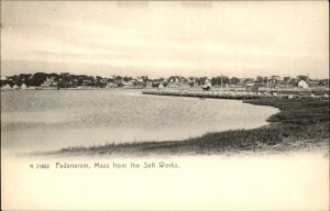 So. Dartmouth MA Padanaram From Salt Works 1900s-20s Vintage Postcard