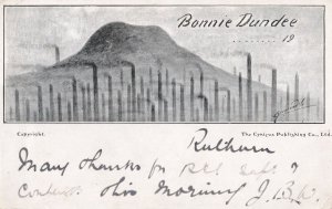 Bonnie Dundee Antique Cynicus Comic Scottish Postcard