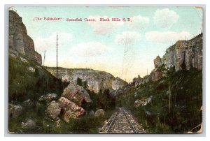 Spearfish Canon Palisades Black Hills South Dakota SD DB Postcard O17