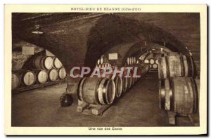 Old Postcard Hotel Dieu De Beaune Wine cellars A view of Vineyard