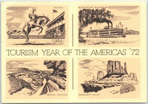 Postcard - Tourism Year Of The Americas '72 