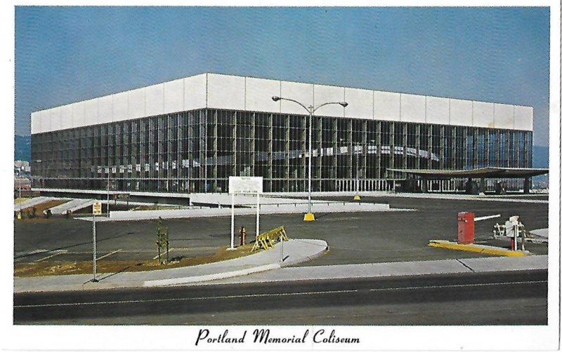 Portland Memorial Coliseum Arena Portland Oregon