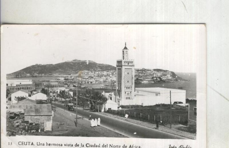 Postal: Ceuta por foto rubio