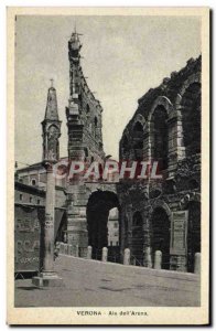 Postcard Old Verona Ala dell & # 39 Arena