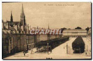 Old Postcard Nancy La Place de la Carriere