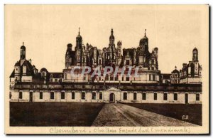 Old Postcard Chambord the Castle