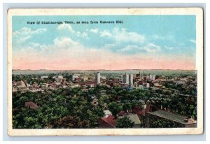 Vintage View Of Chattanooga Cameron Hill, Tenn. Postcard F114E