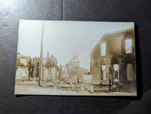 Mint USA Mexico Invasion of Veracruz in 1914 Ruins Destroyed By The Big Guns