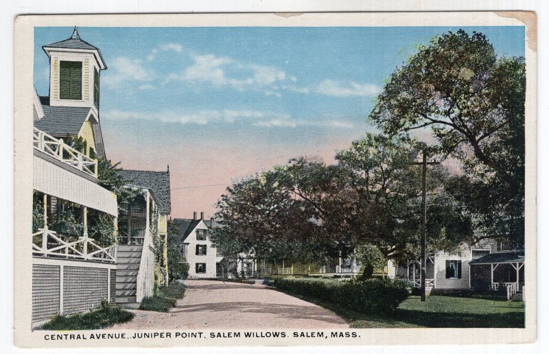 Salem, Mass, Central Avenue, Juniper Point, Salem Willows