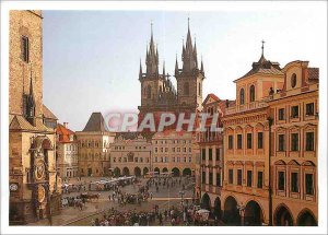 Postcard Modern Praha Staromestske Namesti