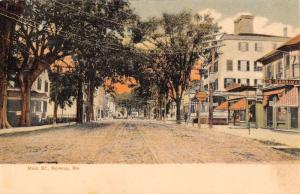 Norway Maine Main Street Scene Historic Bldgs Antique Postcard K20667