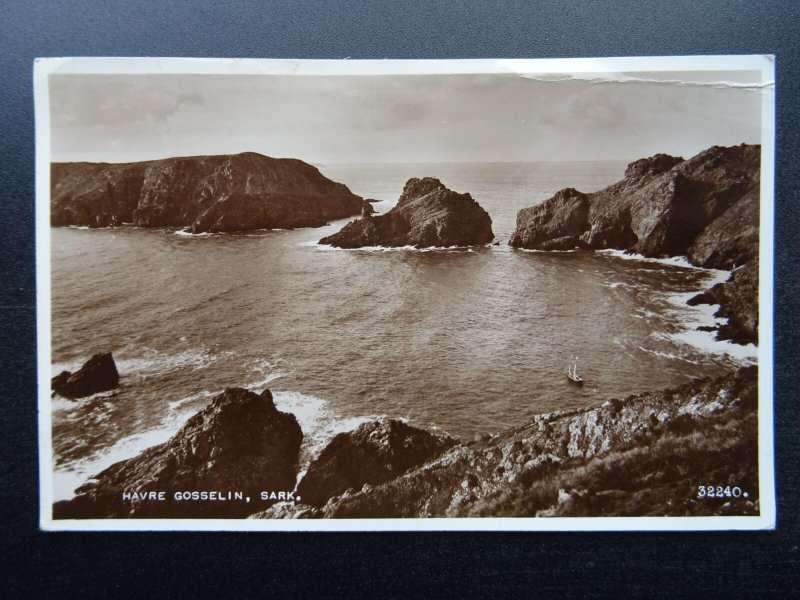 Cornwall / Scilly Isles SARK Harve Gosselin c1950s RP Postcard by Valentine