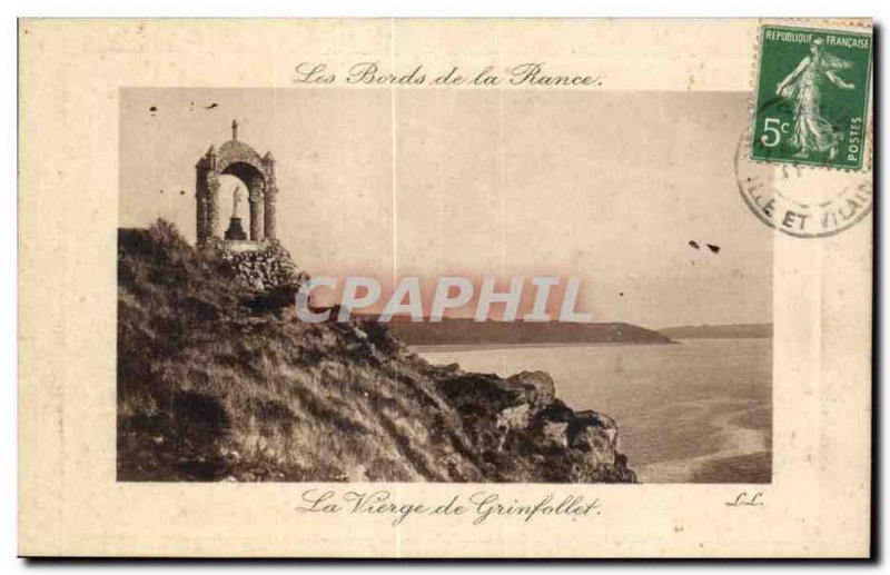 Old Postcard Bords de Rance Virgin