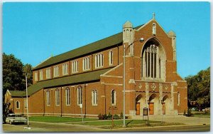 Postcard - St. Augustine Catholic Church - Kalamazoo, Michigan