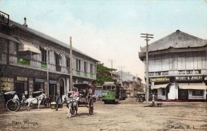 Langsdorf Postcard Escolta Plaza Moraga Manila Philippines Postcard