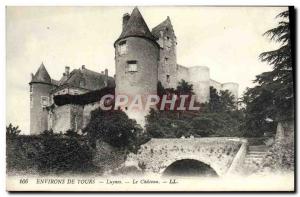 Old Postcard From Around Tours Luynes Le Chateau