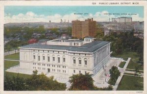 Michigan Detroit Public Library 1933