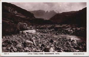 South Africa Little Tugela River Drakensberg Natal Vintage RPPC C040