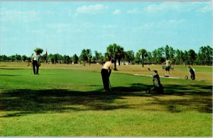 Golf Course in Fort Stewart 18 Holes Georgia Postcard