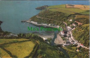 Wales Postcard - Aerial View of Fishguard, Pembrokeshire   RS28260