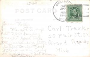 A77/ Wellston Michigan Mi Real Photo RPPC Postcard 1940 Chittendon Nursery