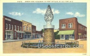 Arrow Head Monument in Old Fort, North Carolina