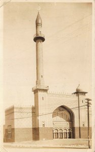 Helena MT Algeria Shrine Temple Real Photo Postcard