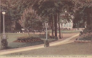 France Aix-les-Bains Les Jardins de la Villa des Fleurs Le Theatre en plein air