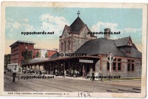 NYC RR Depot Station, Canandaigua NY