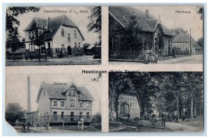 c1910 Heeslingen Zeven District Multiview Lower Saxony Germany Postcard