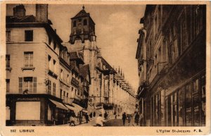 CPA Calvados LISIEUX L'Église St-Jacques (981964)