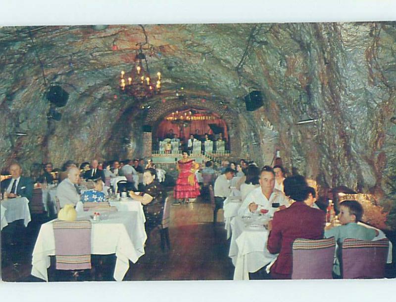 1950's UNDERGROUND RESTAURANT Nogales Sonora Mexico G8726