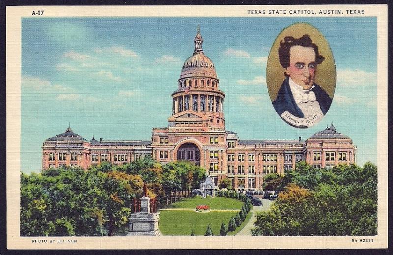 State Capitol Austin Texas unused c1935