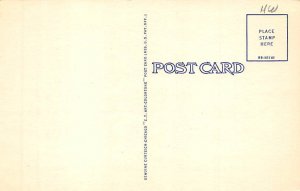 Future Farmer Chapter Advertising View Postcard Backing 