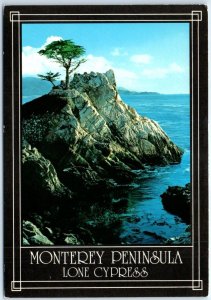 Postcard - Lone Cypress, Monterey Peninsula - California